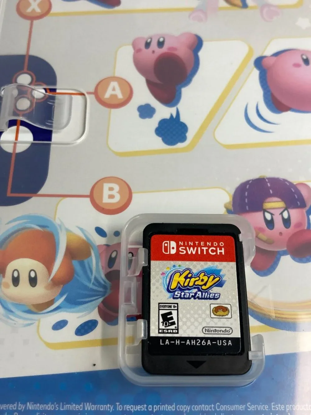 Kirby Star Allies Switch Game with Case Nintendo E 10+